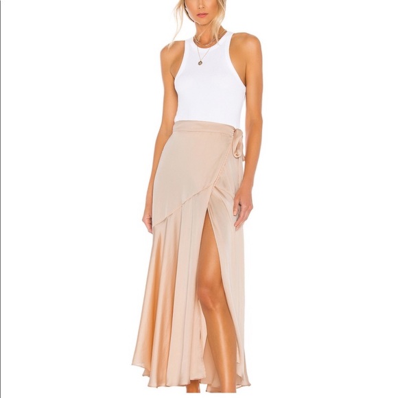 Free People Dresses & Skirts - HP✨Free People | Intimately So Silky Wrap Skirt